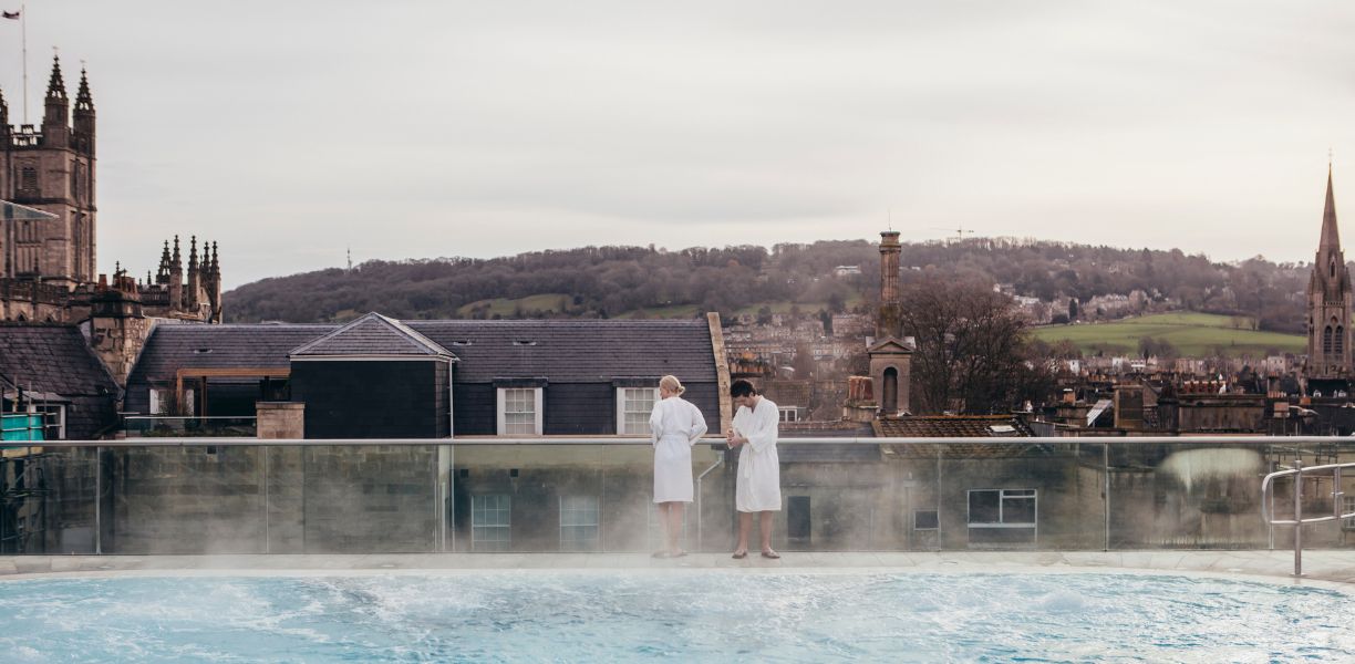 Thermae Bath Spa with city view